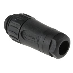 1 pcs - Amphenol Industrial Circular Connector, 6 + PE Contacts, Cable Mount, Plug, IP65, IP67, Ecomate Series