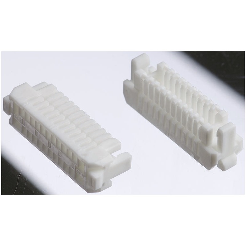 10 pcs - JST, SHLV Male Connector Housing, 1mm Pitch, 31 Way, 1 Row