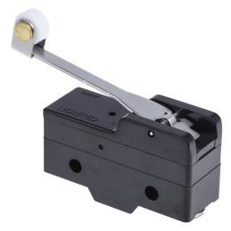 1 pcs - Omron Roller Lever Limit Switch, NO/NC, IP00, SPDT, 500V ac Max, 20A Max