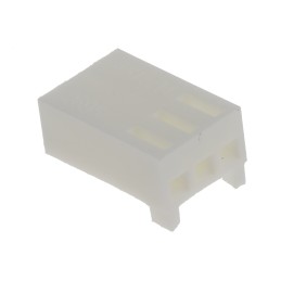 10 pcs - Molex, KK 254 Female Connector Housing, 2.54mm Pitch, 3 Way, 1 Row