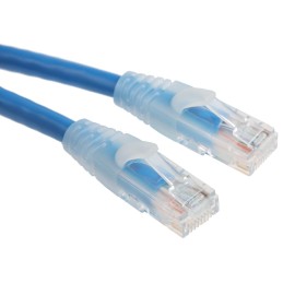 1 pcs - RS PRO Cat6 Male RJ45 to Male RJ45 Ethernet Cable, U/UTP, Blue PVC Sheath, 5m