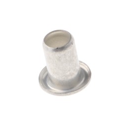 100 pcs - 46, Wide roll eyelet PCB Rivet for 3.2mm Diameter, 4.8mm Length