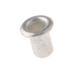 100 pcs - 46, Wide roll eyelet PCB Rivet for 3.2mm Diameter, 4.8mm Length