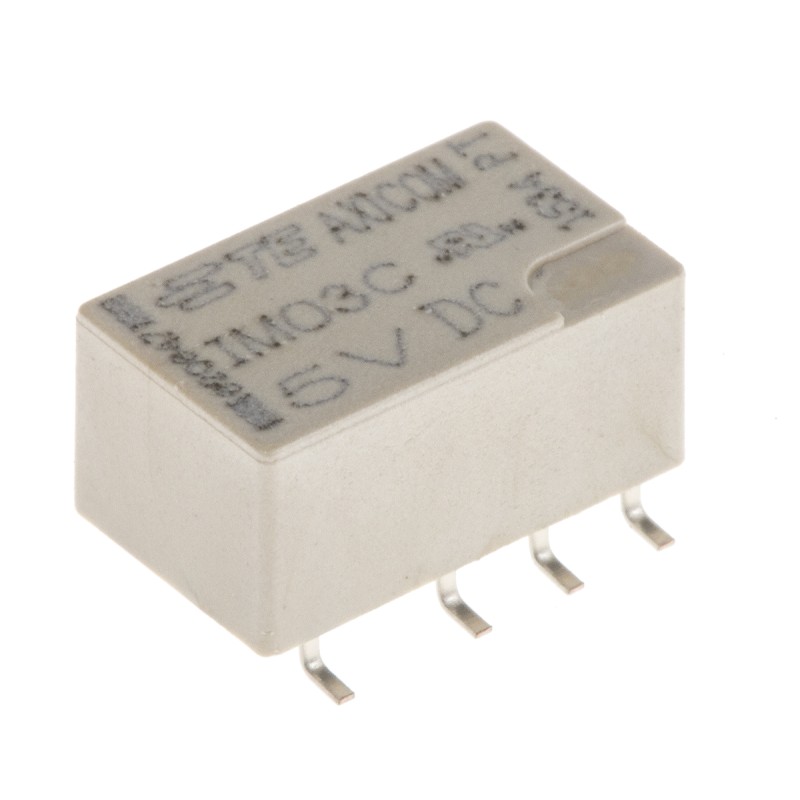 1 pcs - TE Connectivity Surface Mount Signal Relay, 5V dc Coil, 2A Switching Current, DPDT
