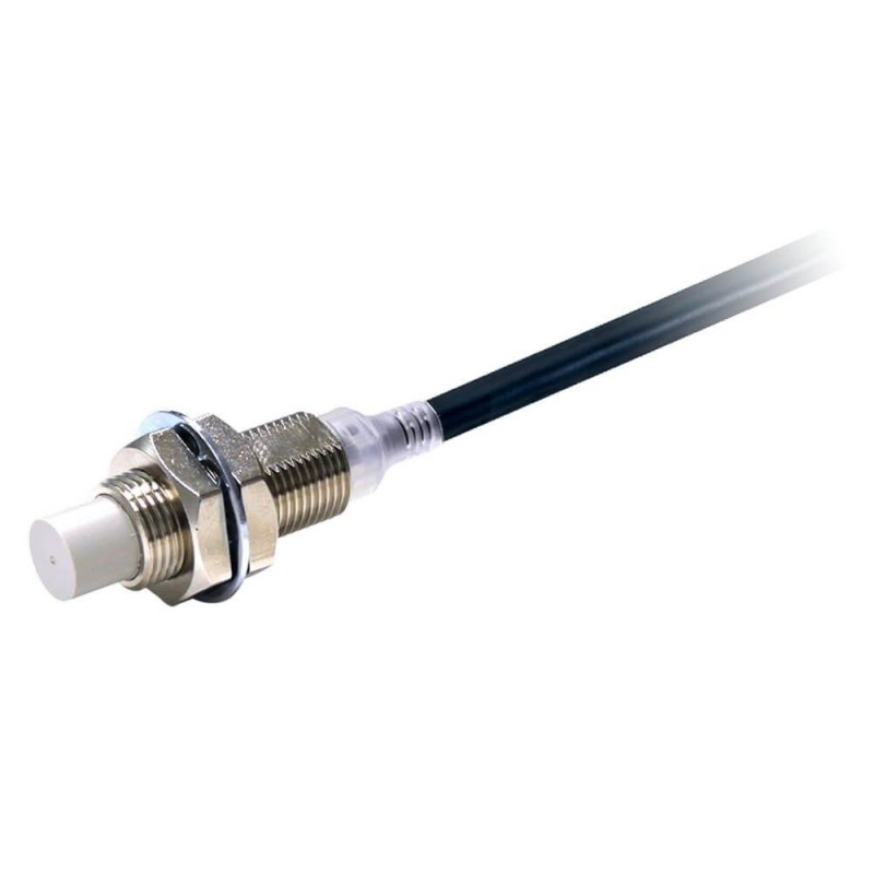 1 pcs - Omron Inductive Barrel-Style Inductive Proximity Sensor, M12 x 1, 8 mm Detection, NPN Output, IP67, IP67G, IP69K