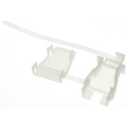 100 pcs - Molex Strain Relief for use with Jr. Plug Housing, Jr. Receptacle Housing, Mini-Fit