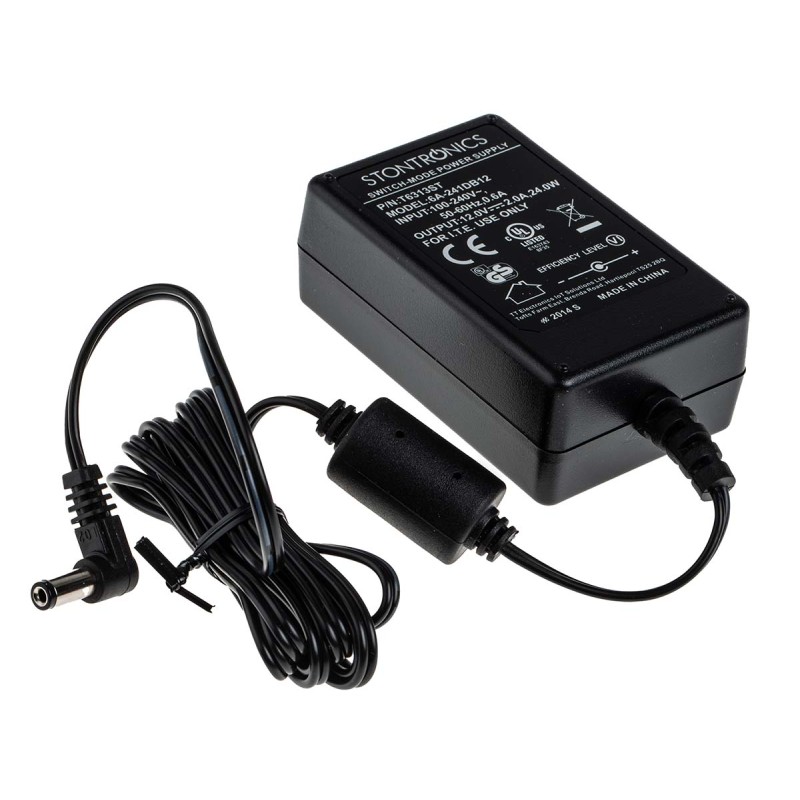 1 pcs - RS PRO 24W Plug-In AC/DC Adapter 12V dc Output, 0 - 2A Output