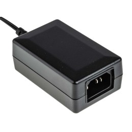 1 pcs - RS PRO 24W Plug-In AC/DC Adapter 12V dc Output, 0 - 2A Output