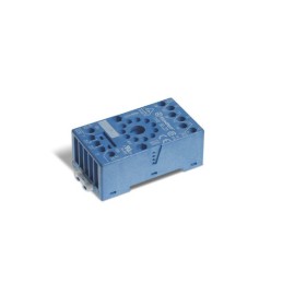 1 pcs - Finder 90 Series 250V Rail or Panel Mount Relay Socket, for use with 60.12 Series Relay