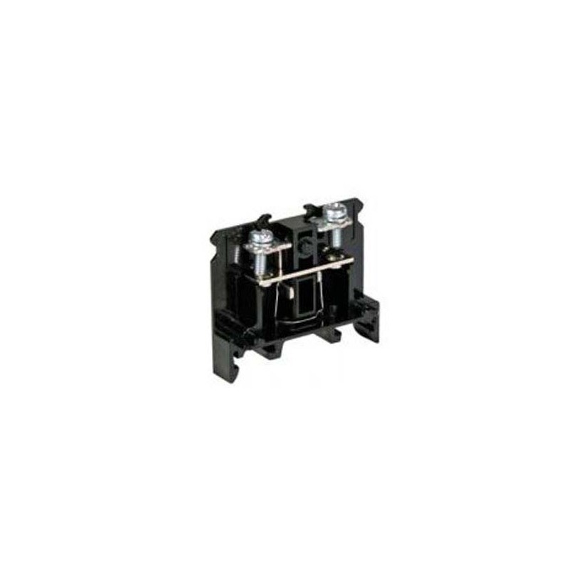 1 pcs - Idec BN Series Black Fused DIN Rail Terminal, Screw Termination, Fused