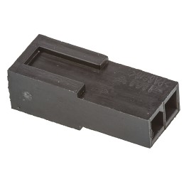 10 pcs - TE Connectivity, Micro MATE-N-LOK Male Connector Housing, 3mm Pitch, 2 Way, 1 Row