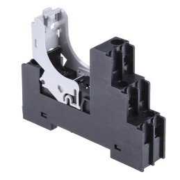 1 pcs - Sensata / Crydom ED Series 5 Pin 250V DIN Rail Relay Socket, for use with ED Series