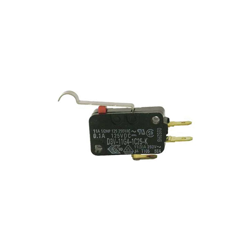 1 pcs - Omron Simulated Roller Lever Micro Switch, Quick Connect Terminal, 11 A @ 250 V ac, SP-CO, IP40