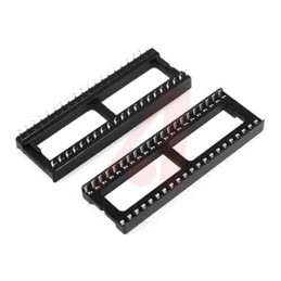 1 pcs - 3M, 4800 2.54mm Pitch Straight 14 Way, Through Hole Stamped Pin Open Frame IC Dip Socket, 1A