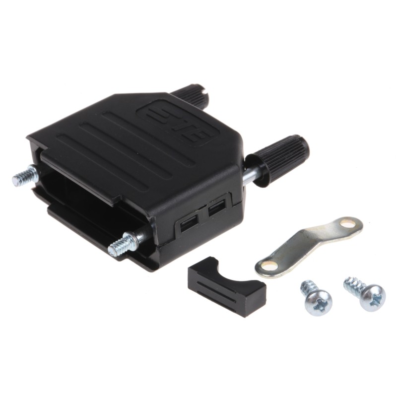 1 pcs - TE Connectivity 1991253 Series PA D Sub Backshell, 15 Way