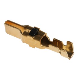 10 pcs - TE Connectivity Male Crimp Circular Connector Contact, Wire Size 16 - 12 AWG