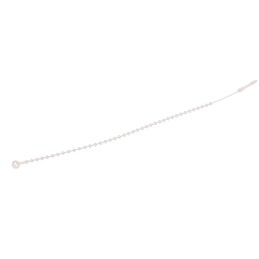 1 Bag of 100 - RS PRO Cable Tie, 143mm x 1.8 mm, Natural Nylon, Pk-100