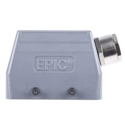 1 pcs - Epic Contact H-B Heavy Duty Power Connector Hood, 10 Contacts, M20 Thread