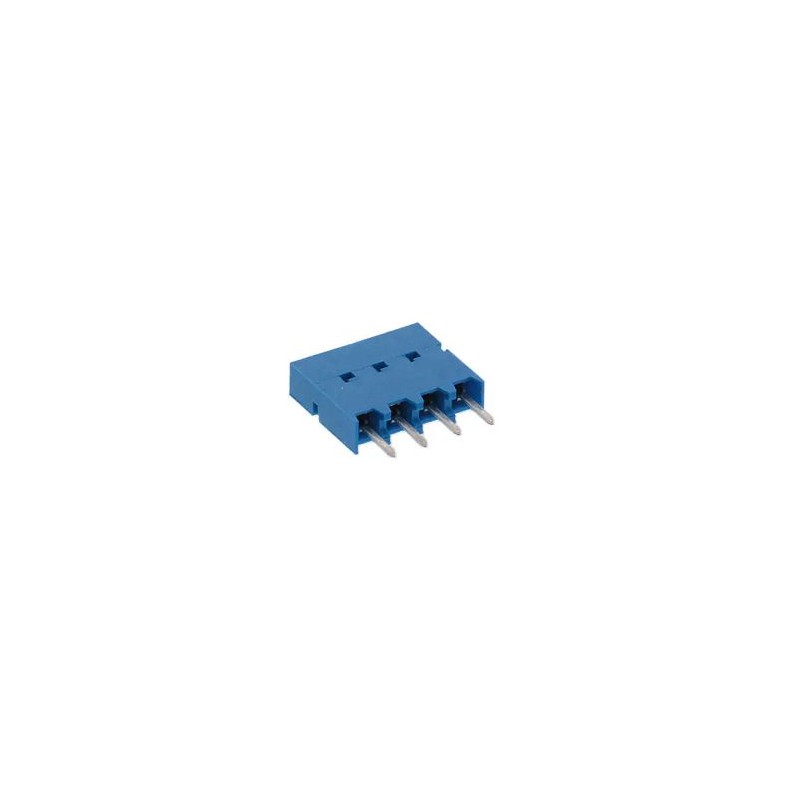 10 pcs - Amphenol ICC Surface Mount PCB Socket, 3-Contact, 1-Row, 2.54mm Pitch