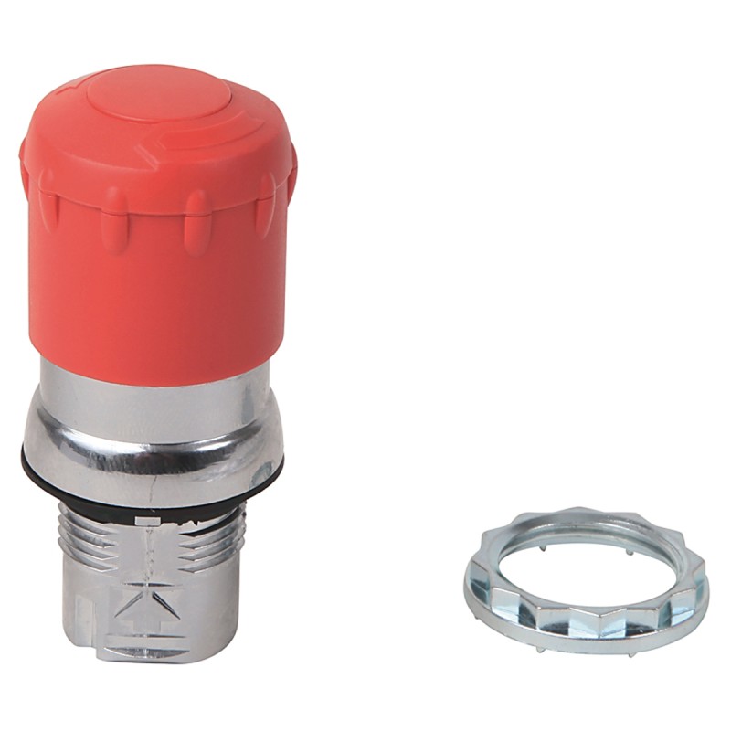 1 pcs - Allen Bradley 800FM Series Twist Release Emergency Stop Push Button, Panel Mount, 22.5mm Cutout