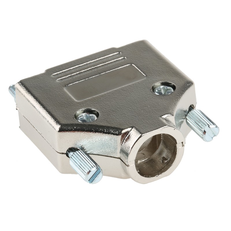 1 pcs - MH Connectors MHDTPK Series ABS D Sub Backshell, 15 Way, Strain Relief