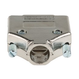 1 pcs - MH Connectors MHDTPK Series ABS D Sub Backshell, 15 Way, Strain Relief