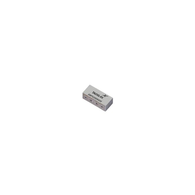 1 pcs : DBP.5200.X.A.50 - Signal Conditioning Dielectric Band Pass Filter for 5200MHz 8.6*3.9*2.85mm, Bandwidth 100MHz