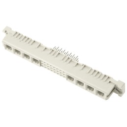 20 pcs - HARTING 24 + 8 Way 2.54mm Pitch, Type M Class C2, 3 Row, Straight DIN 41612 Connector, Socket