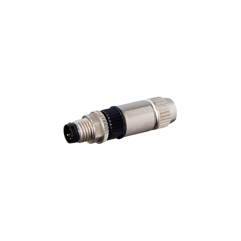 1 pcs - Murrelektronik Circular Connector, 4 Contacts, Cable Mount, M8 Connector, Plug, Female, IP67, 7000 Series