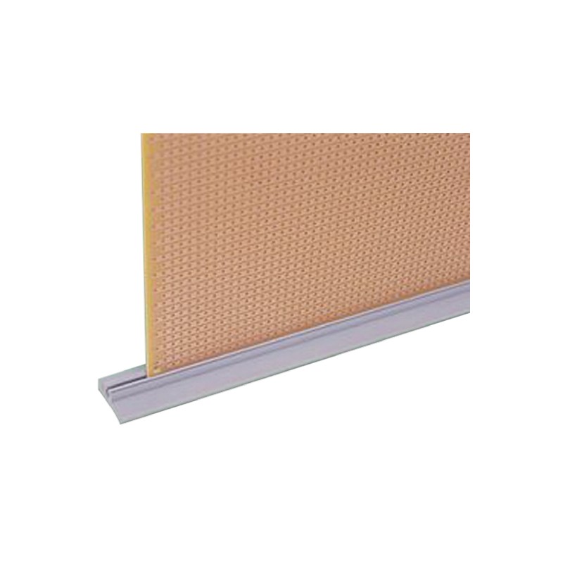 5 pcs - Essentra PCB Card Guide Adhesive-Backed Vertical Mount 48in Long, 1.6mm Thick Max.