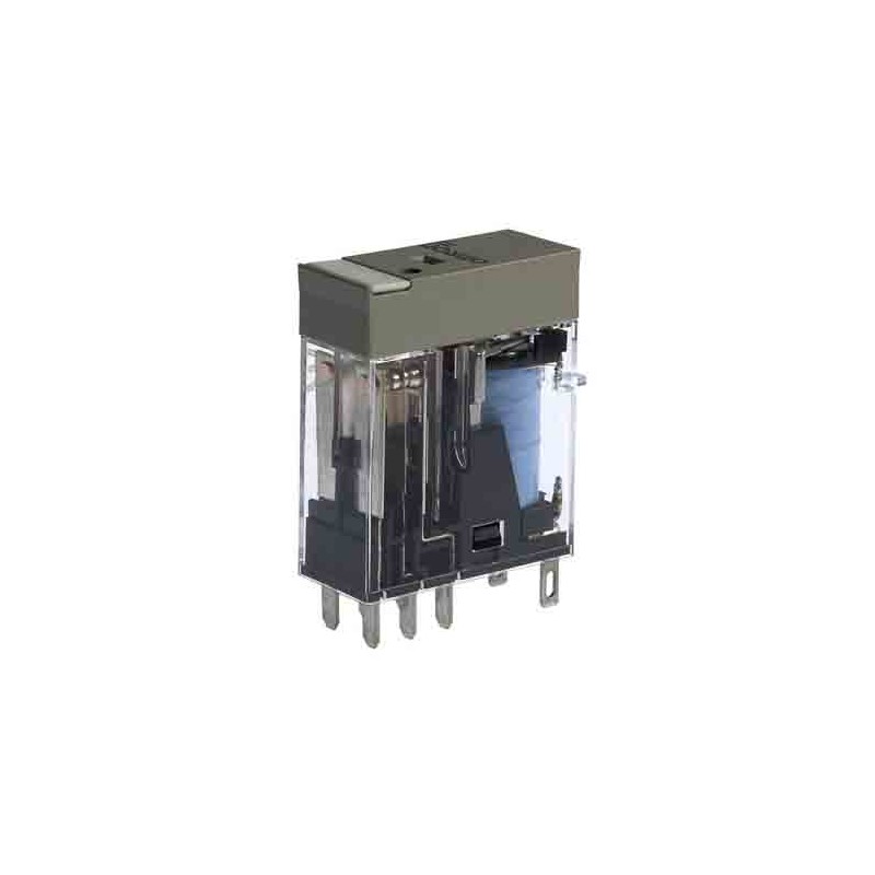 1 pcs - Omron Plug In Non-Latching Relay, 110V dc Coil, 5A Switching Current, DPDT