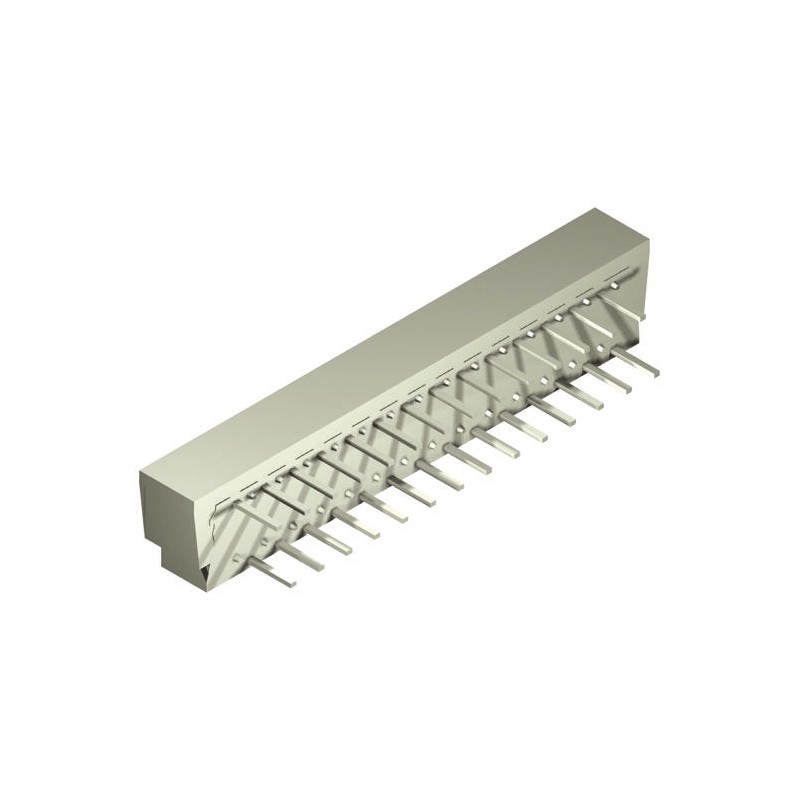 10 pcs - Molex, Easy-On, 5597 1.25mm Pitch 13 Way Right Angle Female FPC Connector, ZIF Top Contact