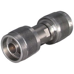 10 pcs - Huber+Suhner Straight 50Ω RF Adapter N Plug to N Plug 18GHz