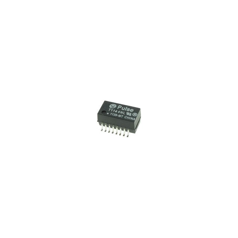 1 pcs : T1144NLT - Audio Transformers / Signal Transformers SMD T1/CEPT/ISDN-Pri 1000uH 2Ohms 2-Port