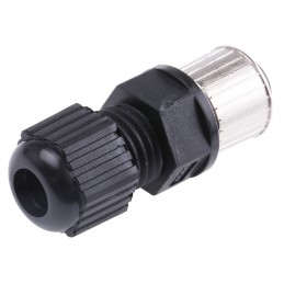 10 pcs - TE Connectivity Circular Connector, 5 Contacts, Cable Mount, M12 Connector, Socket, Female, IP67, M12 Series