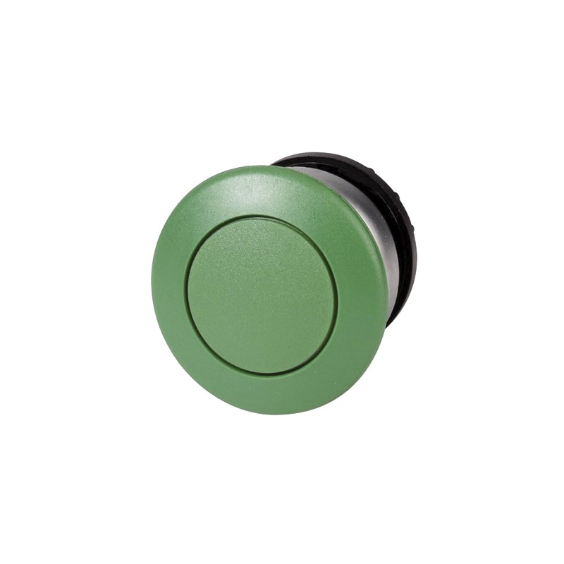 1 pcs - Eaton RMQ Titan M22 Series Green Momentary Push Button Head, 22mm Cutout, IP67