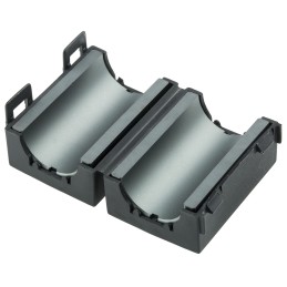 1 pcs - Fair-Rite Openable Ferrite Sleeve, 29.2 x 14.7 x 42mm, For EMI Suppression, Apertures: 1, Diameter 18.8mm