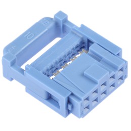 1 pcs - TE Connectivity 10-Way IDC Connector Socket for Cable Mount, 2-Row