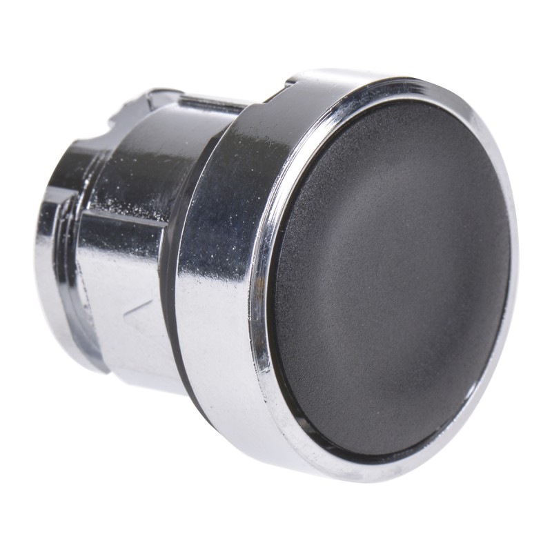 1 pcs - Schneider Electric Harmony XB4 Series Black Latching Push Button Head, 22mm Cutout, IP66, IP67, IP69K