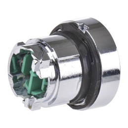 1 pcs - Schneider Electric Harmony XB4 Series Black Latching Push Button Head, 22mm Cutout, IP66, IP67, IP69K