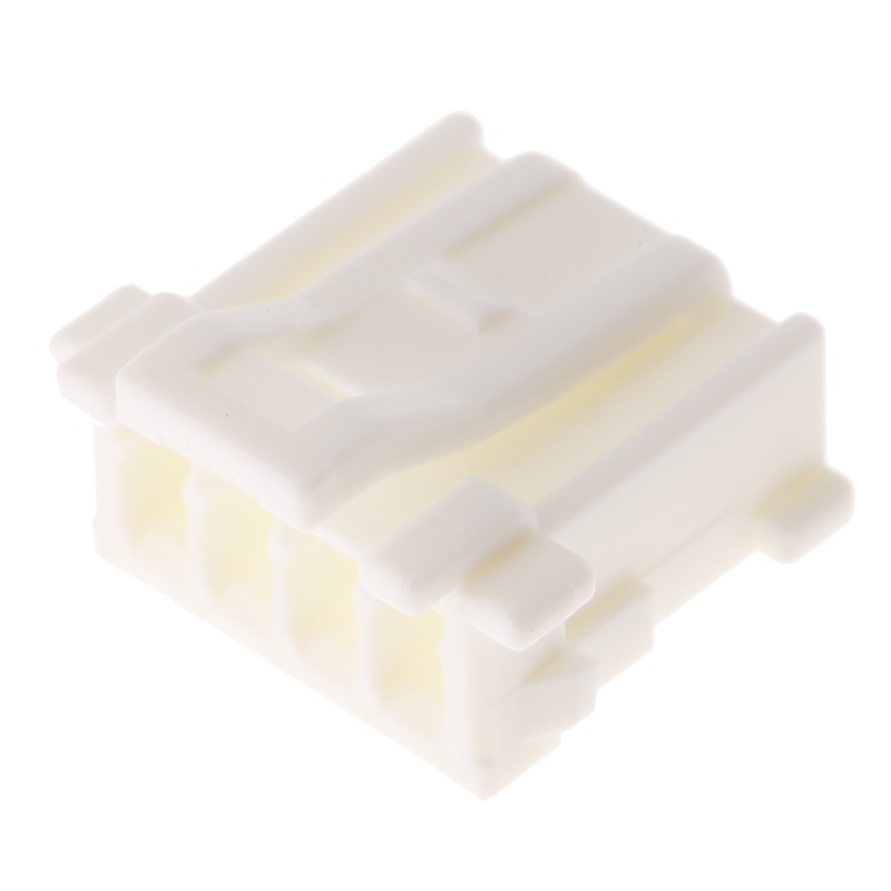 10 pcs - Molex, MicroClasp Female Connector Housing, 2mm Pitch, 4 Way, 1 Row