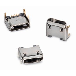 1 pcs - Wurth Elektronik Straight, SMT, Socket Type B 2.0 USB Connector