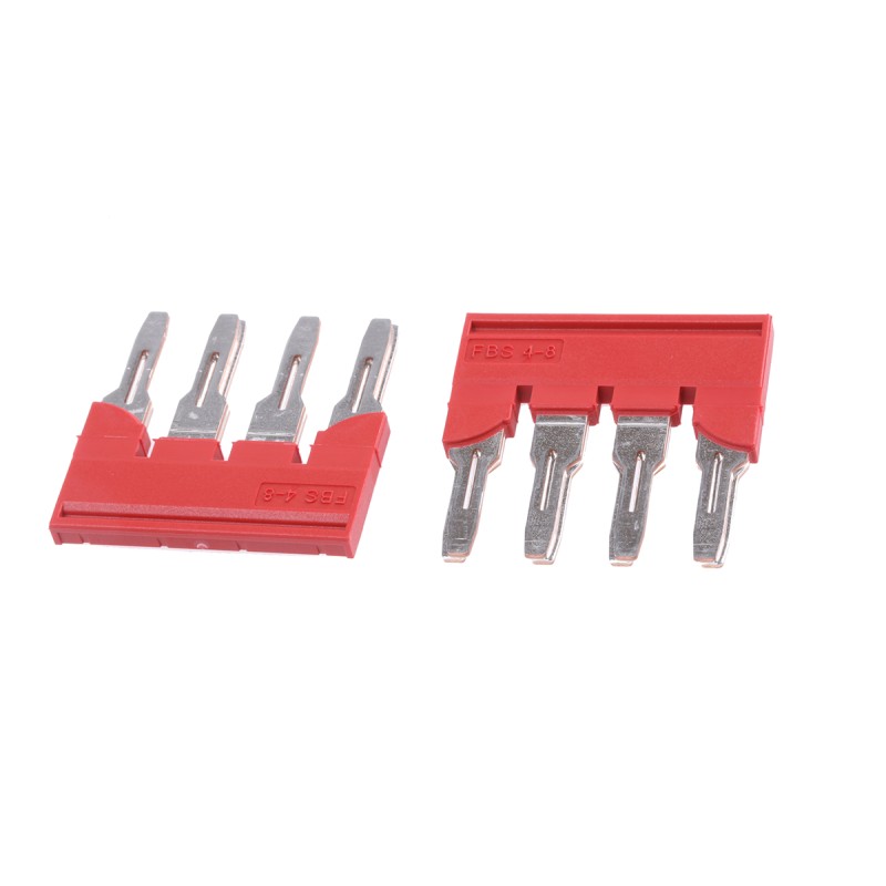 10 pcs - Phoenix Contact FBS4-8 Series Jumper Bar for Use with DIN Rail Terminal Blocks