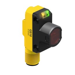 1 pcs - Banner Retroreflective Photoelectric Sensor, Barrel Sensor, 100 mm - 10 m Detection Range