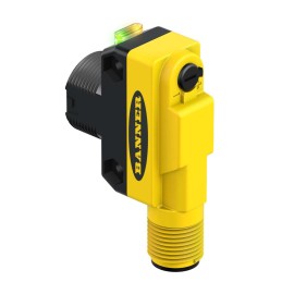 1 pcs - Banner Retroreflective Photoelectric Sensor, Barrel Sensor, 100 mm - 10 m Detection Range