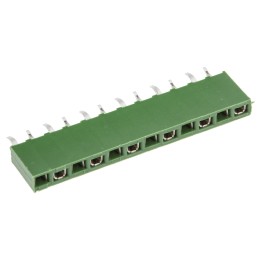 200 pcs - TE Connectivity AMPMODU HV100 Series Straight Through Hole Mount PCB Socket, 12-Contact, 1-Row, 2.54mm Pitch, Solder
