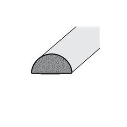 1 pcs : SG080160D-22 - EMI Gaskets, Sheets, Absorbers & Shielding 80 - 115dB D Shape L-22' Shield Gasket