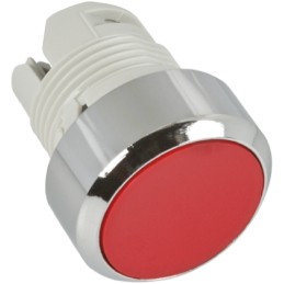 1 pcs - ABB Modular Series Red Momentary Push Button Head, 22mm Cutout, IP66