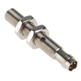 1 pcs - BALLUFF Capacitive Barrel-Style Proximity Sensor, M8 x 1, 1.5 mm Detection, PNP Output, 11 - 30 V dc, IP65
