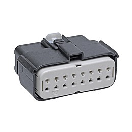 1 pcs - Molex Male Connector Housing, 5.84mm Pitch, 16 Way, 2 Row